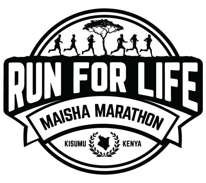 Run for Life Marathon Logo Design