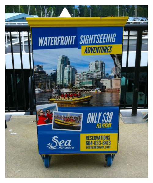 Sea Vancouver Kiosk Design